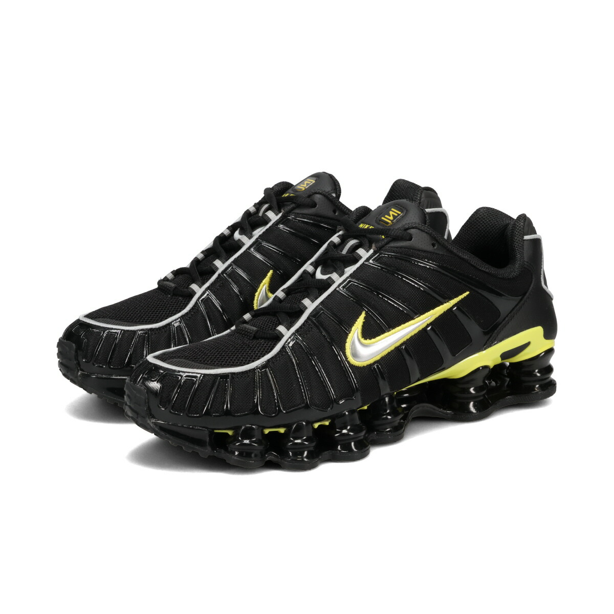 楽天市場】NIKE WMNS SHOX TL black/black-mtlc hematite ar3566