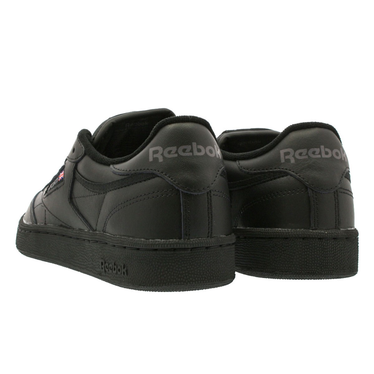 reebok club c 85 black leather