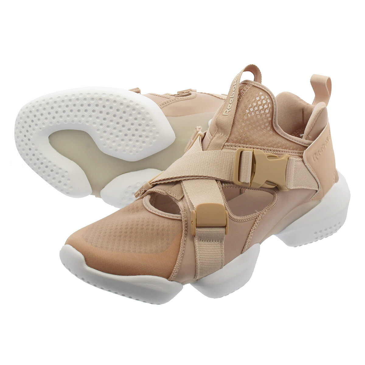 楽天市場 毎日がお得 値下げプライス Reebok 3d Op S Strp リーボック 3d オーパス ストラップ Bear Beige White Cn7918 Lowtex Plus