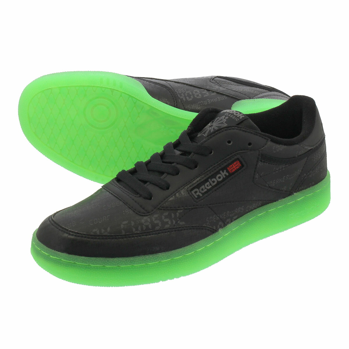 reebok c 85 green