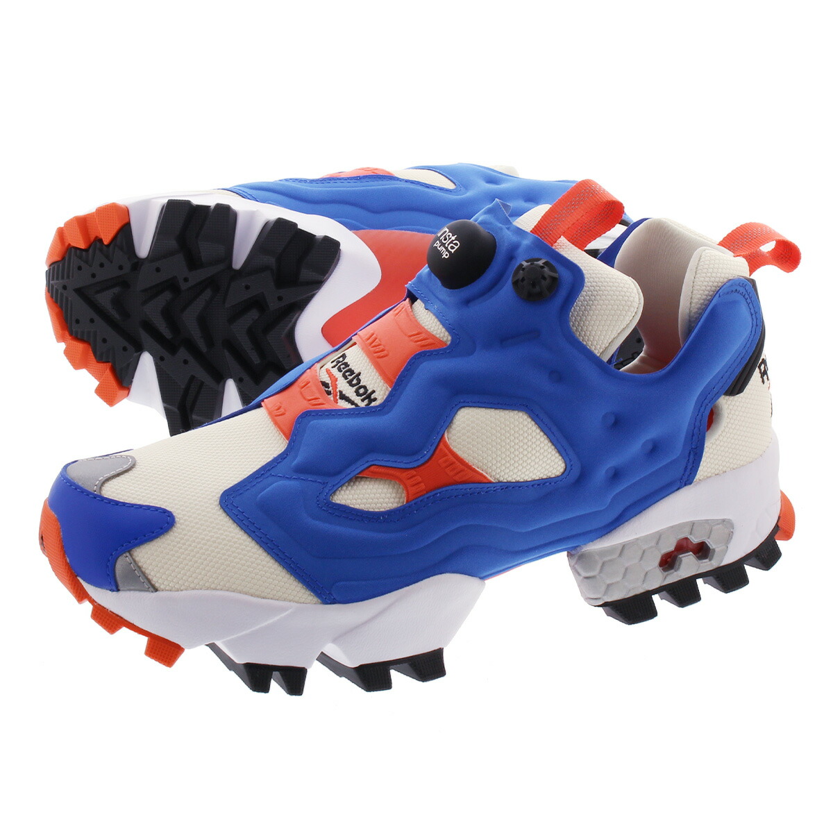 reebok insta pump orange