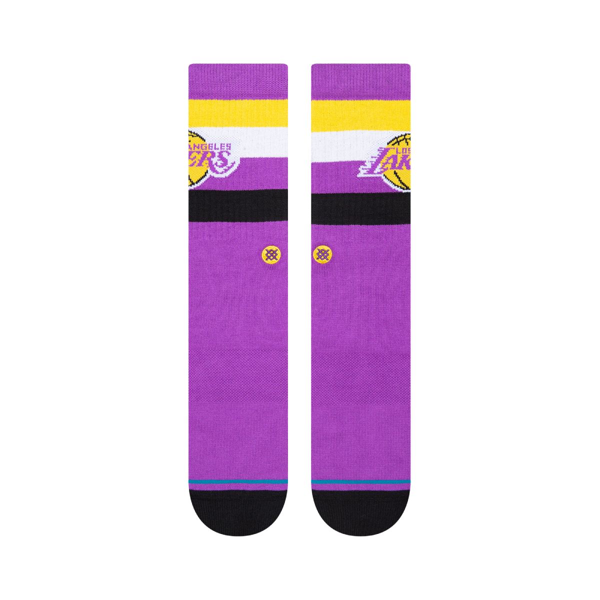 最大82％オフ！ STANCE SOCKS LAKERS ST CREW スタンス ソックス レイカーズ クルー PURPLE  dumaninho.com.br