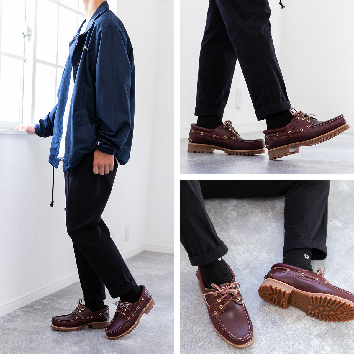 【送料無料】TIMBERLAND3EYELETCLASSICLUGティンバーランド3アイレットクラシックラグBURGUNDY【メンズ】