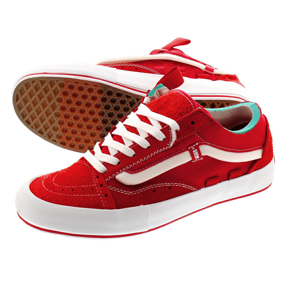 vans old skool all red