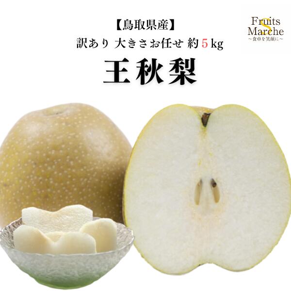 楽天市場】【送料無料】梨 王秋 なし 王秋梨 約5kg 秀品 大きさお任せ
