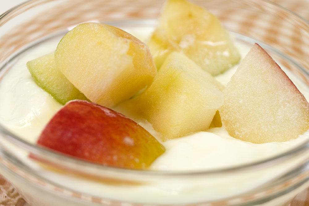 氷結取り除けるリンゴ 赤色信号 黄色であること一体化 5kg 青森県クリエーション 農薬 肥料を使わずに生産したりんごを カットしてその時々冷凍しました Hante Com My