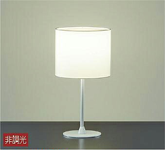 照明 おしゃれ かわいい 屋内 大光電機 DAIKO スタンドライト DST-41298Y クロームメッキ 布 白 中間スイッチ付入切 LED電球色 白熱灯60W相当 アンティーク シンプル モダン