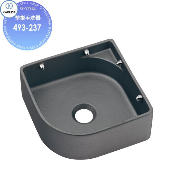 【無料★特典対象】 カクダイ KAKUDAI 壁掛手洗器 Buttobi 甍 493-237 壁掛け 住宅設備 建材 水回り 水周り リフォーム 蛇口 水栓 リフォーム リノベーション DIY｜DIYエクステリアSTYLE-JAPAN-GROUP