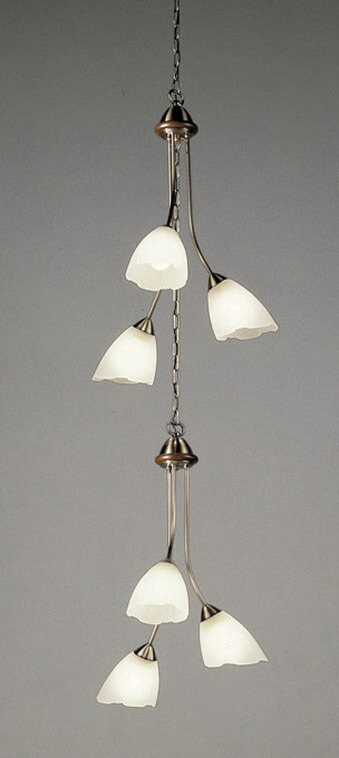 照明 おしゃれ シンプル モダン LED オーデリック ODELIC 吹き抜け シャンデリア OC079265BR 電球色～昼光色 Bluetooth対応機種 調光調色・白熱灯100W×6灯相当