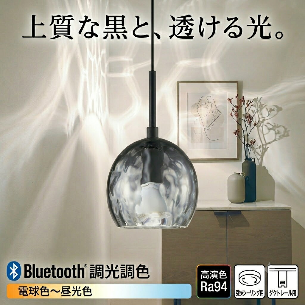 点火装置 今めかしい オーデリック ODELIC 調光シャンデリヤ点火装置 アクアシリーズ OP252988LCR かかわり合い最高限度初っ切り OP252989LCR 導管線路用 スモークグレーガラス LED白熱電球色 吊りひも・フレンジ構成成分黒いこと 高温発光灯40W好いかげんに 水面のゆらめきが