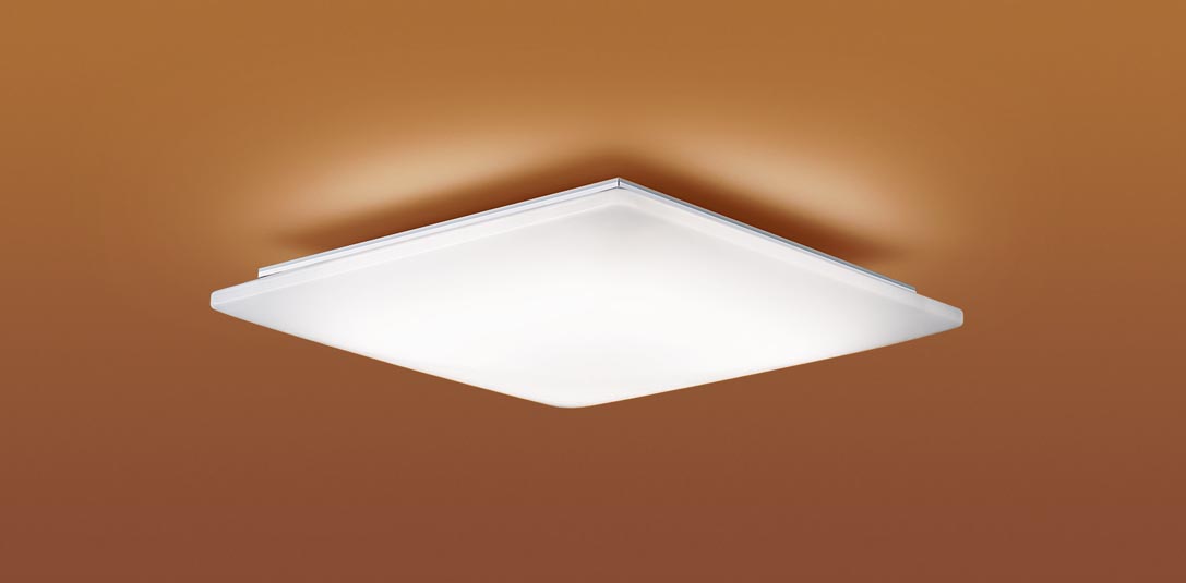 パナソニック Panasonic 和風照明 シーリングライト LGC45830 電球色～昼光色 アクリルカバー乳白つや消し・模様入り 空間への圧迫感を抑える薄型設計 調光調色/～10畳