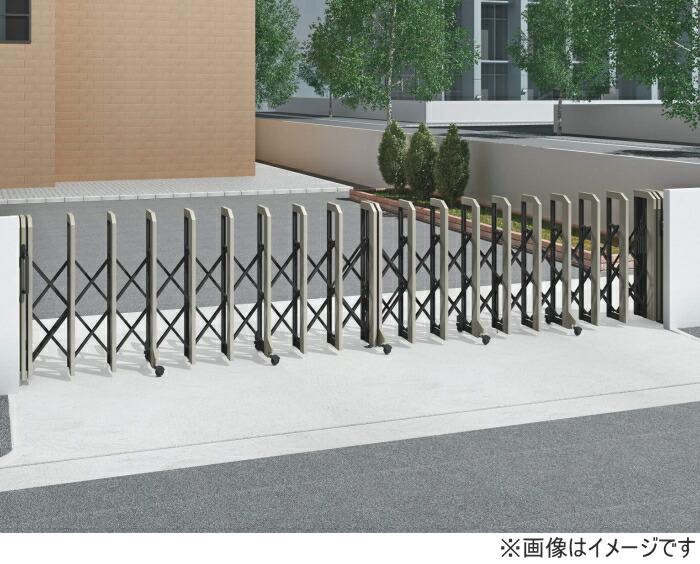 楽天市場】【無料☆特典対象】 大型アコーディオン門扉 シコク 四国