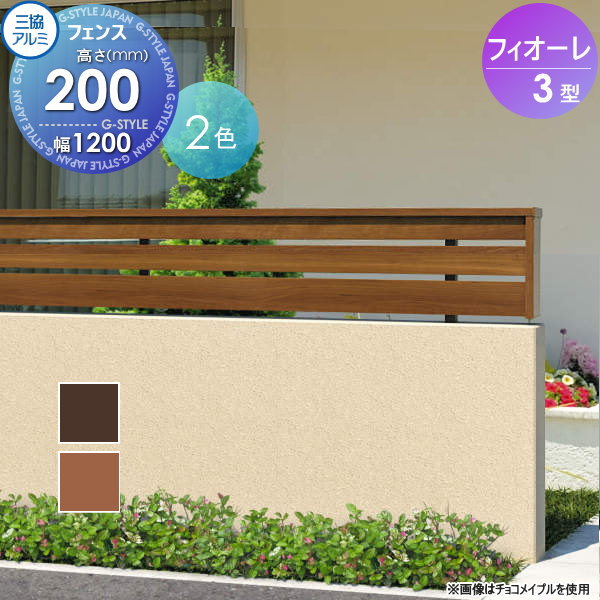 【無料★排他的権利客体】 駒寄せ 三協軽銀 三協立山 フィオーレ3型 駒寄せ本体 木調色 片面設計印字機 W1200×H200 W12H02 横板透かし彫り 外辺部 室外 軽銀 形材駒寄せ庭園 DIY 塀 壁 二号さん