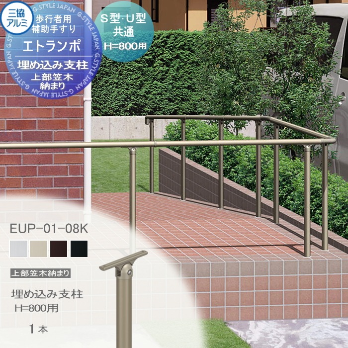 楽天市場】【部品】 歩行者用補助手すり 三協アルミ エトランポS1型