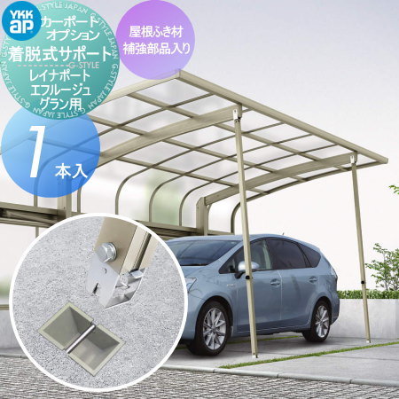 【部分品】 鉄道車両界面 オプション YKK YKKap 着脱式受け支える 判定基準・御機嫌大屋根兼用 1本入（大屋根ふき材強化部分品入り口・入口） HCS-AAS1A-XC