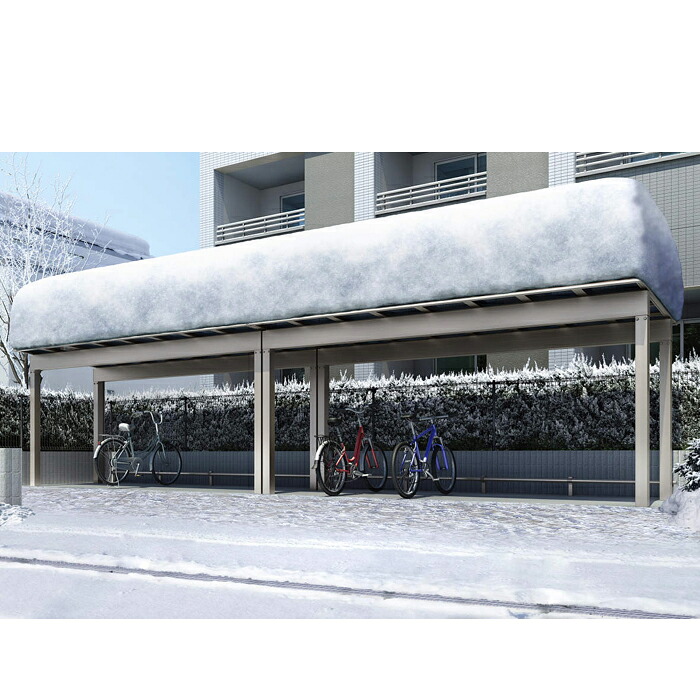 【無料★排他的権利客体】 関東・東海地域制限事項送りとどける 循環過程界面 YKK YKKap エフルージュ ミニ FIRST 100 横組み入れ納まり M21-60・60 判定基準高(H20) 軽銀色 18台用 熱線立ちはだかるポリカーボネート 2152mm×12076粍 銀輪 大屋根 駐輪 diy 自動二輪車