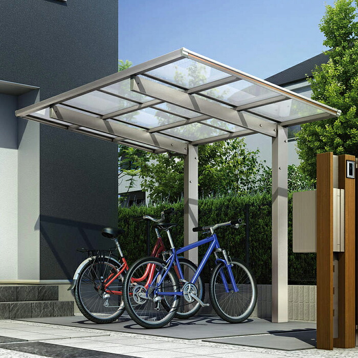 【無料★排他的権利客体】 循環過程界面 YKK YKKap エフルージュ ミニZ FIRST 750手合い 基本原理書き割り 29-21 ご機嫌大屋根(H24) 練りあわせる色つや 4台用 熱線立ちはだかるポリカーボネート 2904mm×2118粍 銀輪 大屋根 駐輪 diy 自動二輪車在り場所