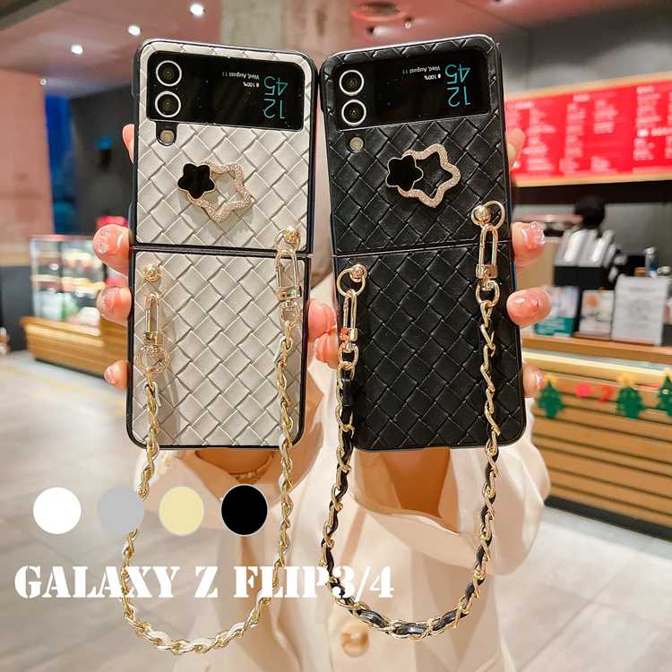 【楽天市場】Galaxy Z Flip4 ケース ストラップ付き スマホケース