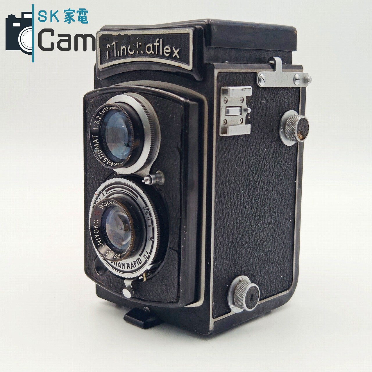 【中古】 MINOLTA Minoltaflex ROKKOR 75粍 F3.5 ミノルタ 二眼二眼レフ写真機