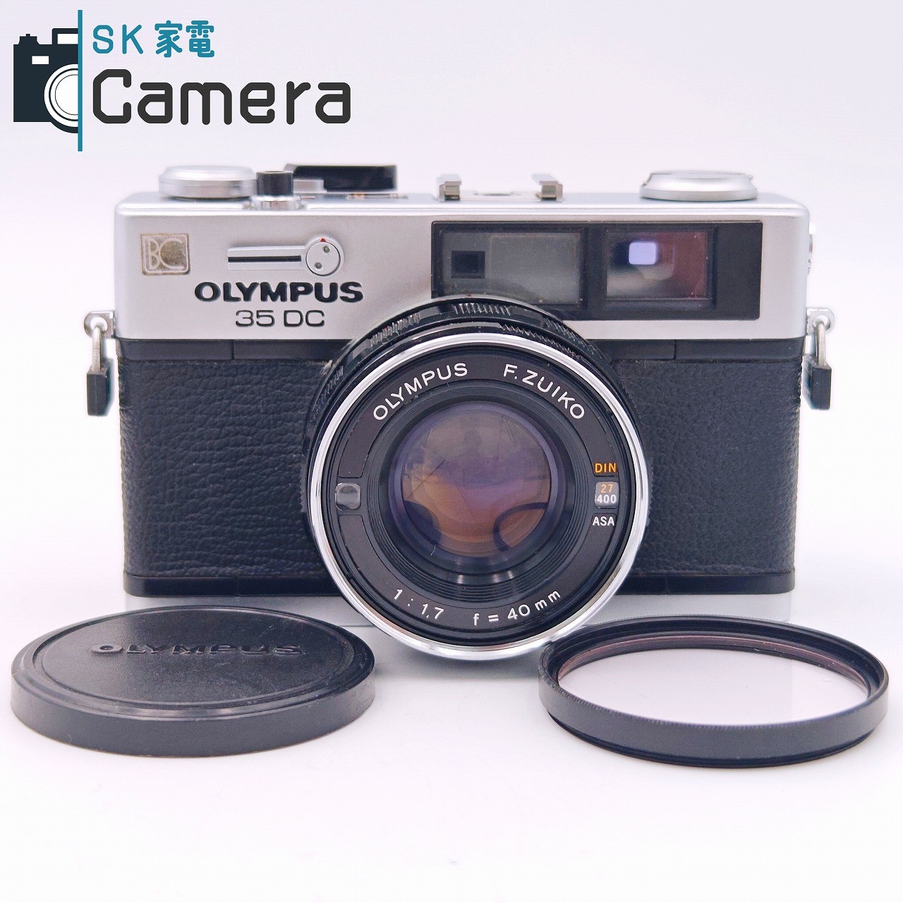 【中古】 OLYMPUS 35 DC F.ZUIKO 40粍 F1.7 シャッター AUTO 動くこと オリンパス