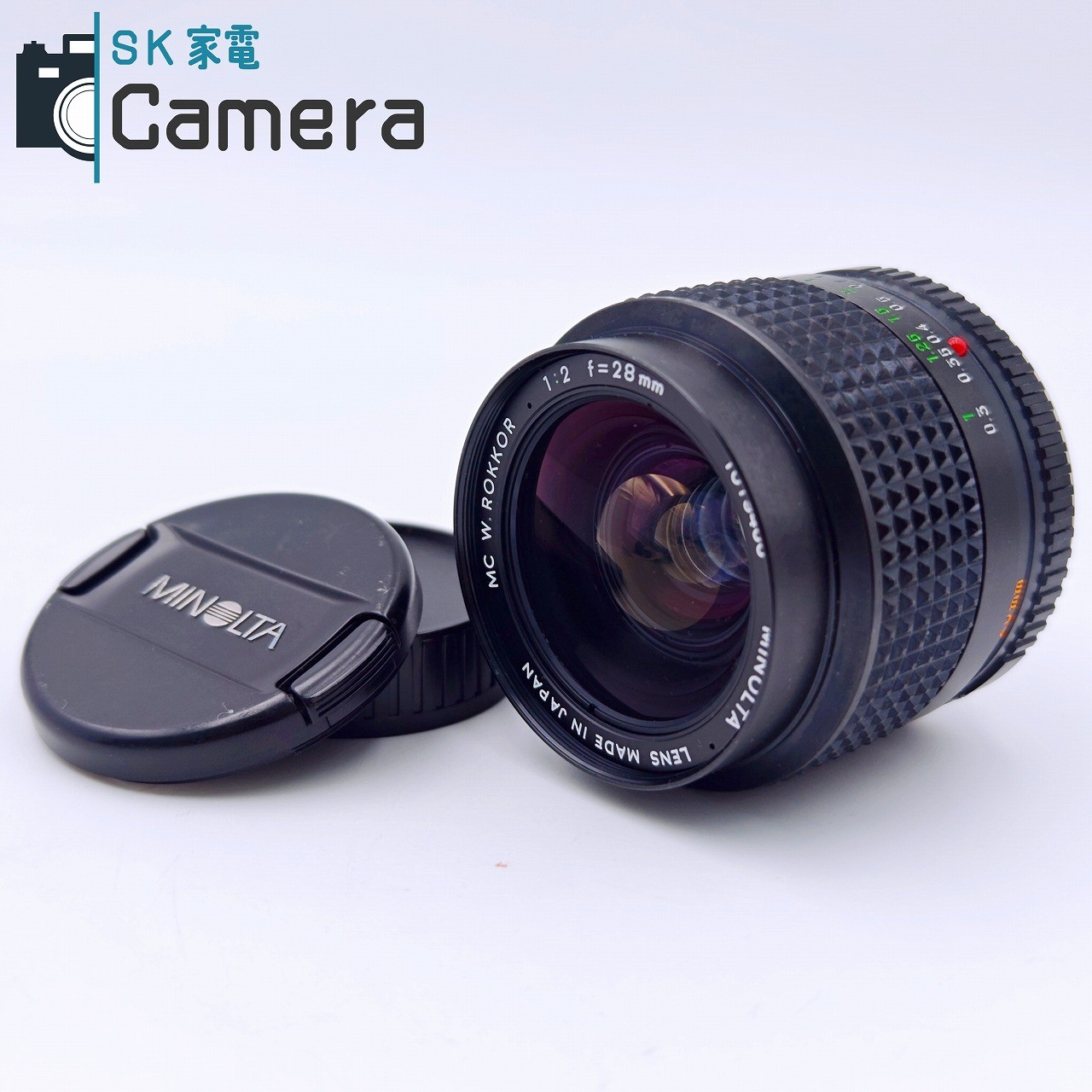 【中古】 MINOLTA MC W.ROKKOR 28粍 F2 1：2 ミノルタ ロッコール
