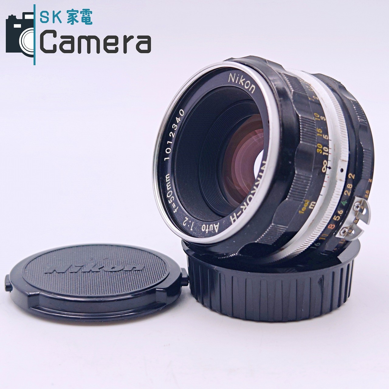 【中古】 Nikon NIKKOR-H 50粍 F2 Ai改 ニコン 旗がしら付