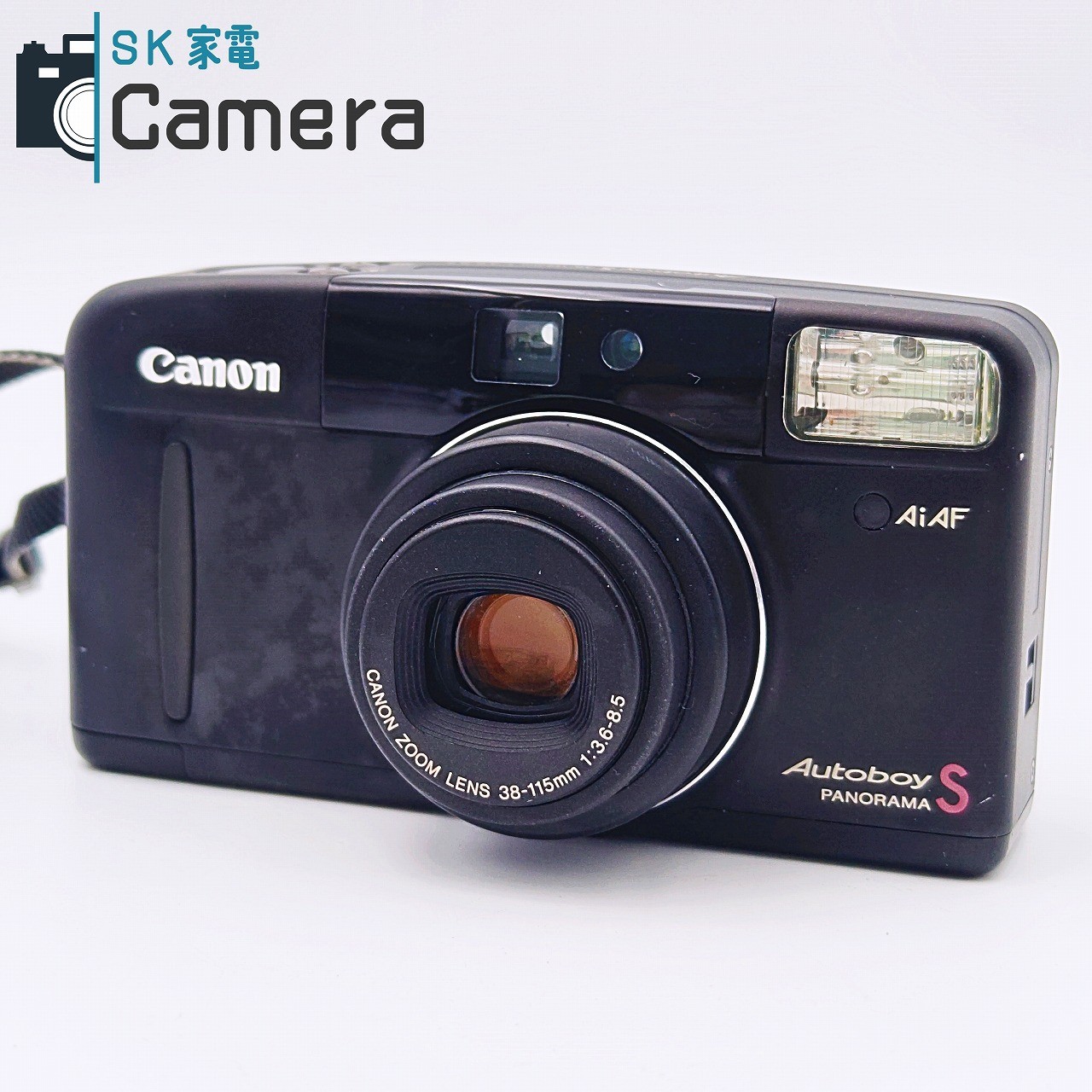 【中古】 Canon Autoboy S PANORAMA 黒いこと 加農砲 オート男の子 2 黒いこと