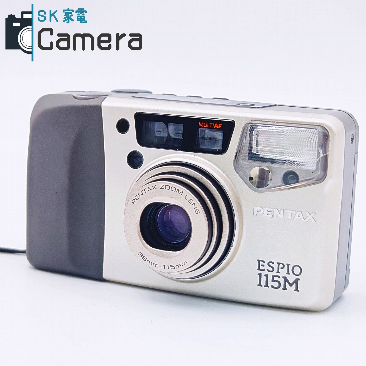 【中古】 PENTAX ESPIO 115M ペンタックス エスピオ 取り調べる用写真フィルムにて突きとめる済 コンパクトフィルムカメラ