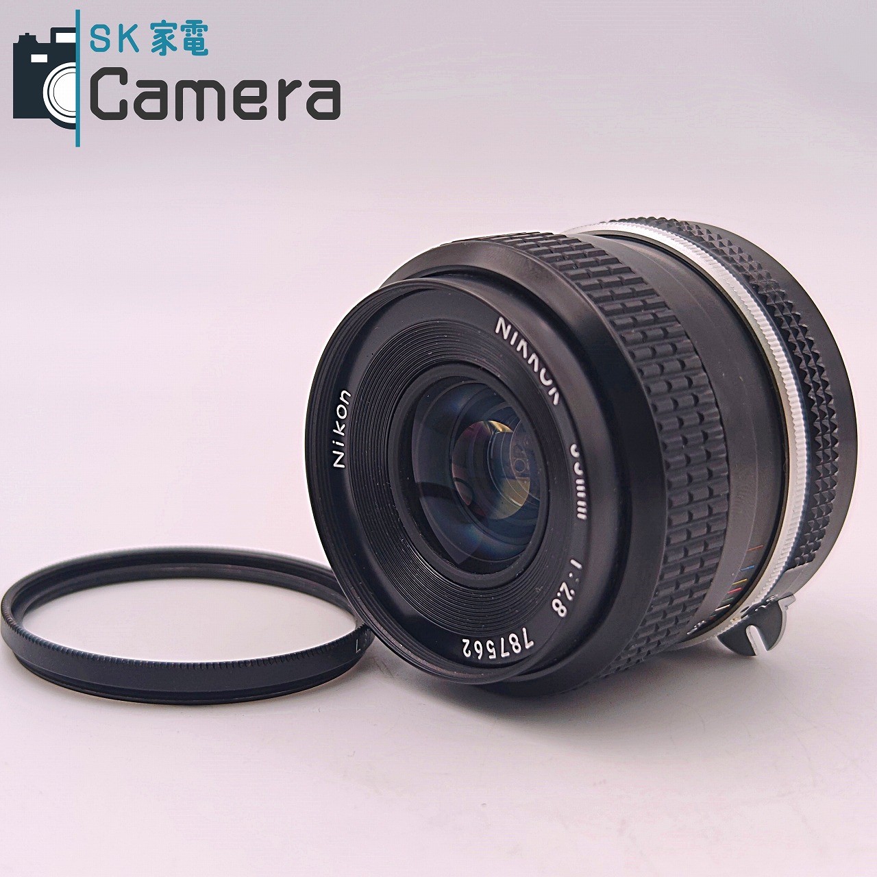 【中古】 Nikon NIKKOR 35ｍｍ F2.8 非Ai ニコン｜SK家電カメラ館店