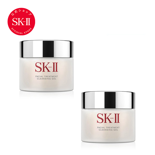 楽天市場 Sk2 Sk Ii エスケーツー フェイシャル トリートメント クレンジング ジェル 80g 2個セット Sk 2 Skii 正規品 送料無料 ピテラ マックスファクター 化粧品 クレンジングジェル クレンザー フェイシャルトリートメント ギフト 誕生日プレゼント スキンケア 洗顔