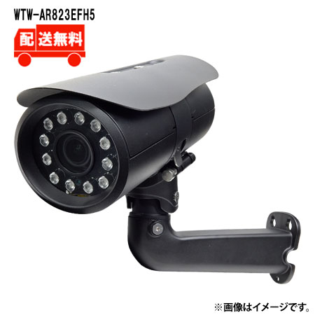 [貨物輸送無料]4K800万絵素 AHD続きもの 室外 冷ややかさ地遣りくち 赤外線写真機WTW-AR823EFH5WTW 塚本無線電話 防犯写真機 室外 800万絵素  冷ややかさ地遣りくち 赤外線写真機