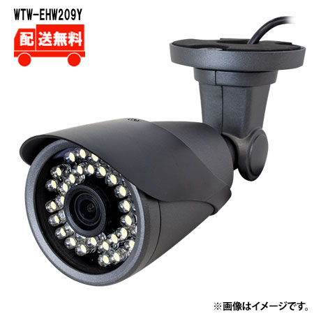 [送料無料] EX-SDI/HD-SDIマルチシリーズ 屋外仕様 防犯灯カメラ WTW-EHW209Y WTW 塚本無線 防犯カメラ 屋外 400万画素 防犯灯