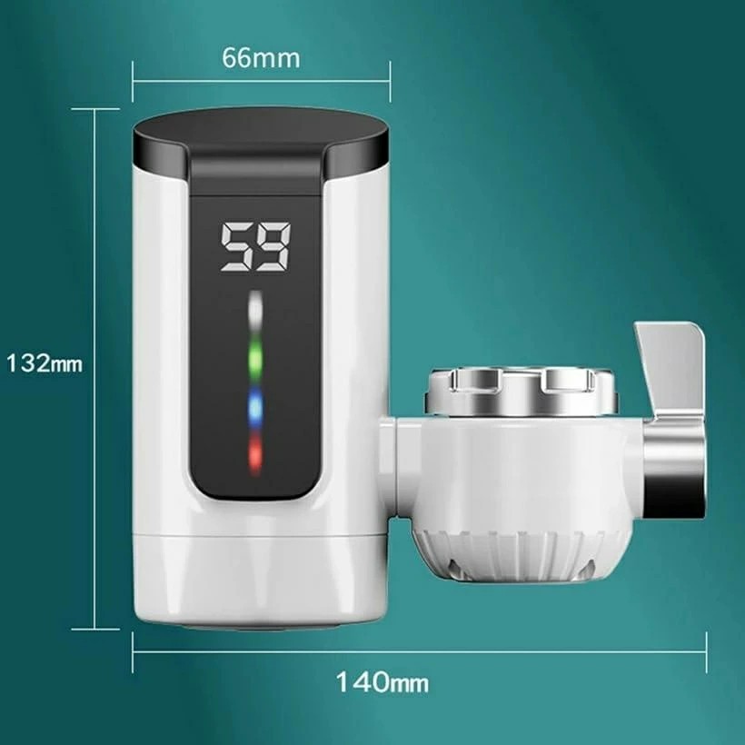温水蛇口 給湯器 台所用 蛇口 温水ヒーター 家庭用電気蛇口 電気温水ヒーター 電気水栓 LEDデ イ付き バスルームキッチン用 温かい 加熱速い 冷温切り替え 電気給湯器 電気温水器 水温30℃~45℃ 水栓 電気温水器 電気温水蛇口 簡単に設置できる 電気蛇口