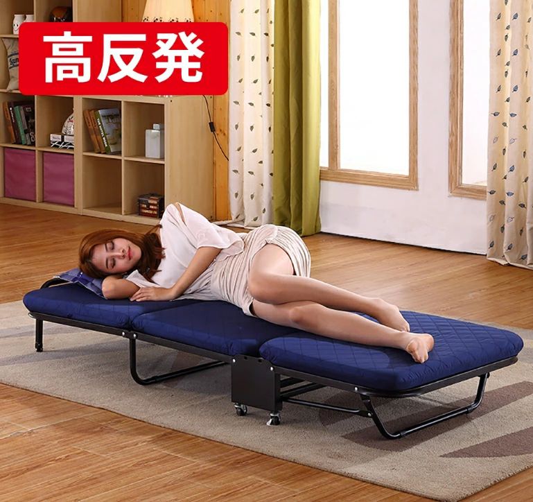 簡易ベッド・折りたたみベッド Makiko 楽天市場】ベッド 折りたたみベッド コンパクト 四つ折り 小型