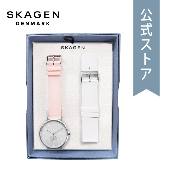 日本全国送料無料 3 11 01 59まで ポイント10倍 夏の スカーゲン 腕時計 レディース ベルト セット Skagen 時計 Skw1136 ren Kulor Giftset 公式 2年 保証 新発 Timesofbahrain Com