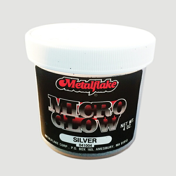 金属元素フレーク マイクログロー METAL FLAKE MICRO GLOW 車 自動二輪車 ペンキ塗り えの具 色合い ラメ グリッター  4薬局衡オンス(約113g)