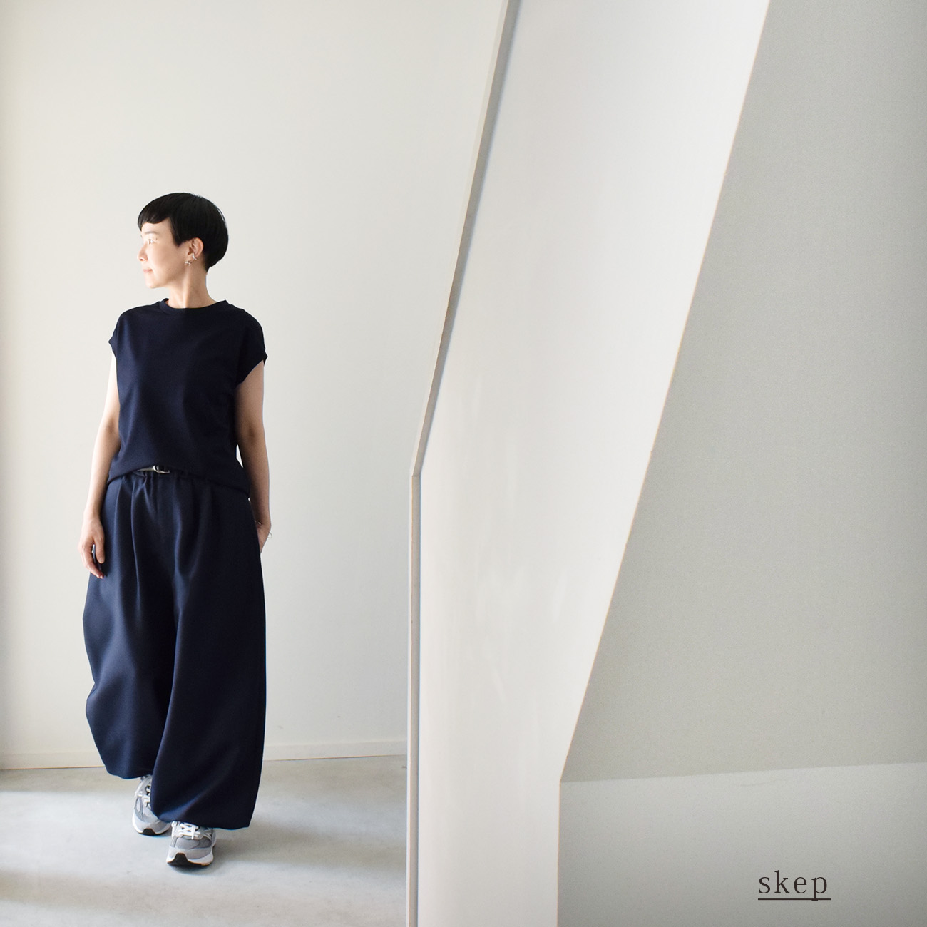 Skep Design 【楽天市場】【送料無料】 ユニセックス ワイドパンツ ロングパンツ ユニセックスワイドパンツ パンツ紺 ワイドパンツ紺 無地 濃紺 ネイビー ...