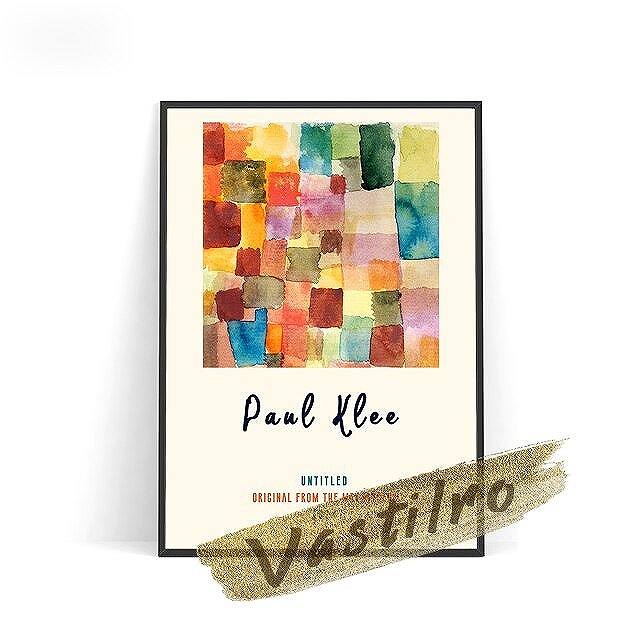 楽天市場】パウル クレー Paul Klee New Harmony 1936 530x730x30mm