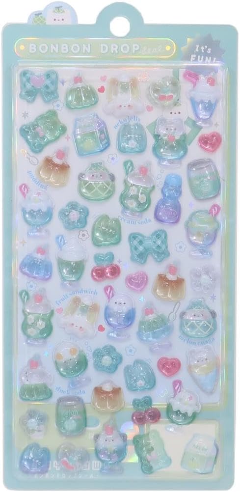 楽天市場】【第8弾】ボンボンドロップシール はちみつ にーはお ゆに
