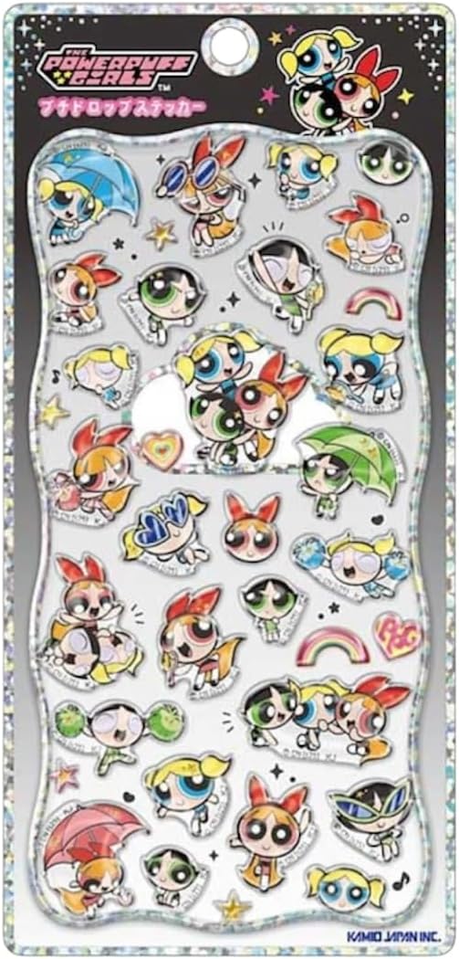 楽天市場】パワーパフガールズ2 プチドロップステッカー 070355