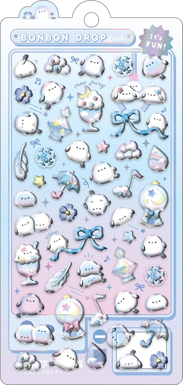 楽天市場】【メール便OK】クーリア ボンボンドロップシール 海の