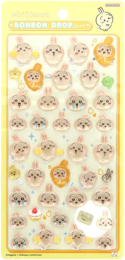 ボンボンドロップ マイメロ ちいかわ はちわれ うさぎ 8個セット 楽天市場】4種セット ちいかわ ボンボンドロップシール ハチワレ