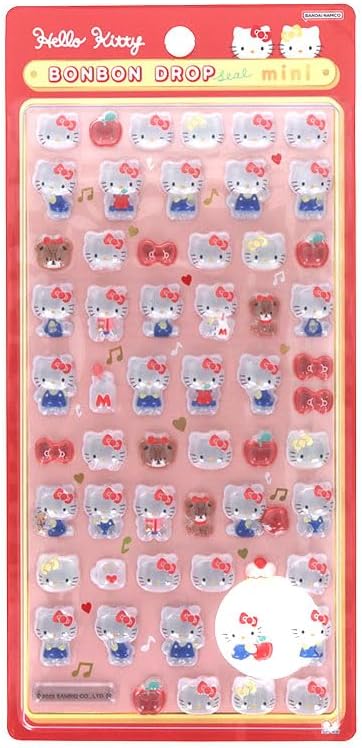 楽天市場】ボンボンドロップシール ミニ はぴだんぶい S8815135 サン