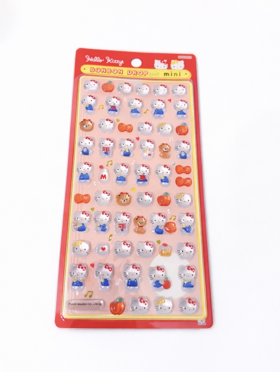 楽天市場】サンリオキャラクター シール 立体 ボンボンドロップシール