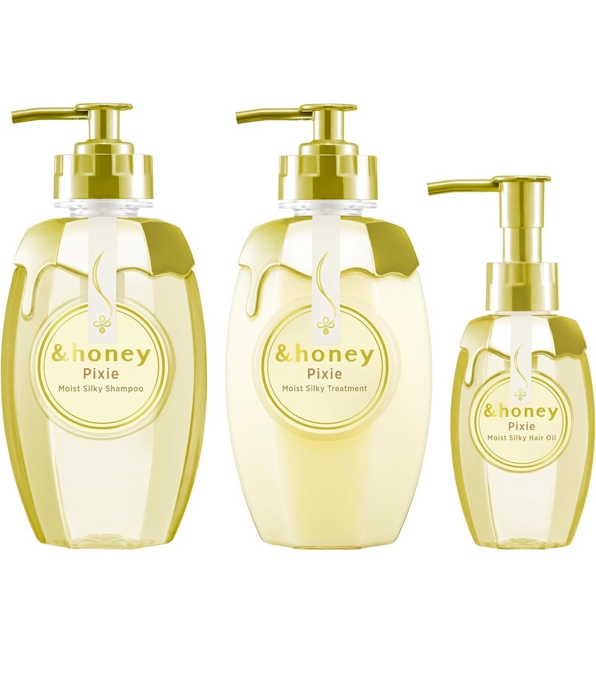 楽天市場】&honey (アンドハニー) ピクシー モイストシルキー 3点 