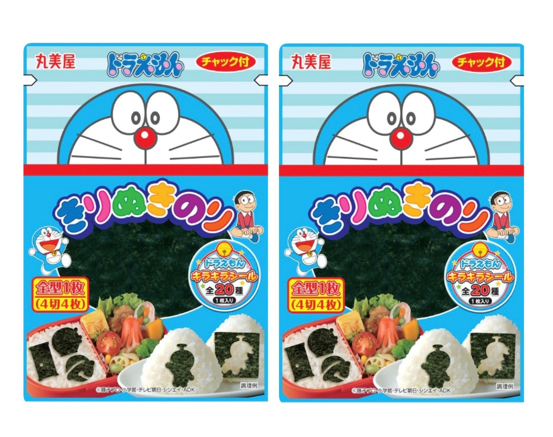 2袋セット　丸美屋　ドラえもん　きりぬきのり　神奈川倉庫画像