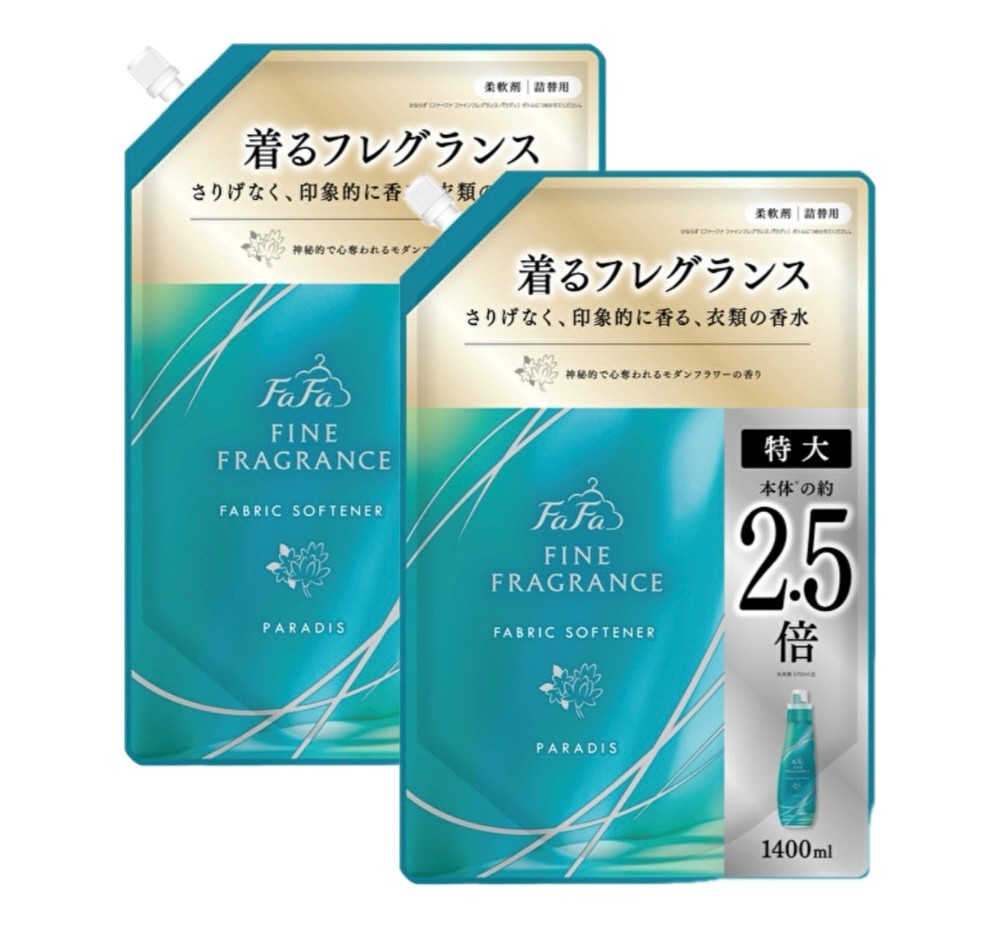 楽天市場】ファーファ ファインフレグランス 柔軟剤 パラディ 本体＋