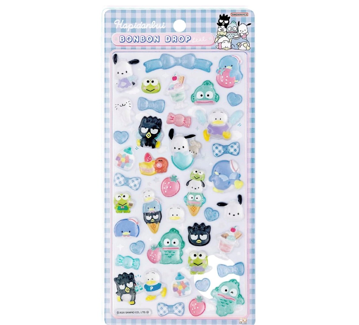楽天市場】ボンボンドロップシール はぴだんぶい S8812136 サンスター