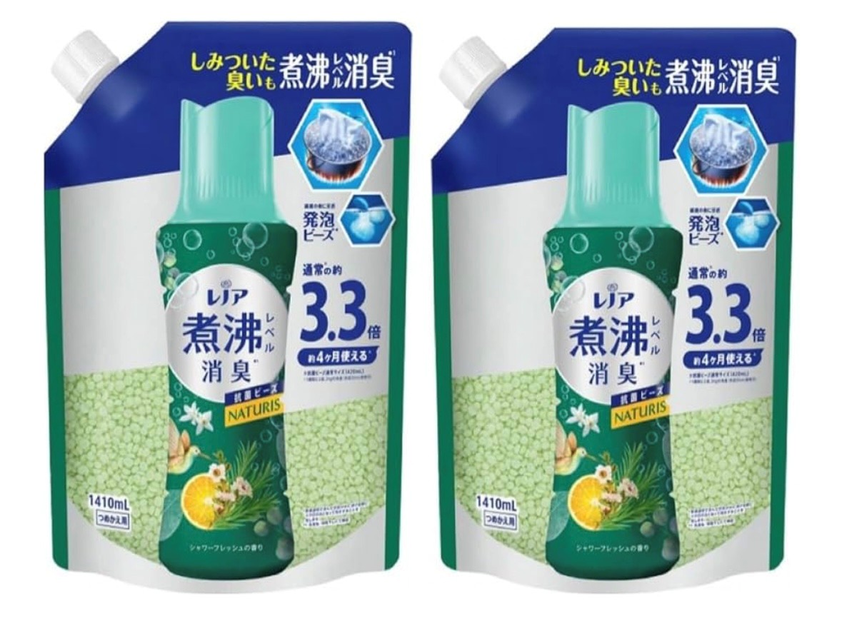 楽天市場】レノア 煮沸レベル 消臭抗菌ビーズ ナチュリスシャワー