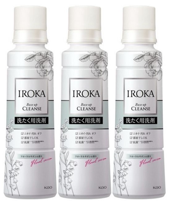 【売り尽くし】花王 IROKAベースアップクレンズ 600g×10本 洗濯用洗剤 IROKA ベースアップクレンズ 本体 600g | 花王公式通販 【My